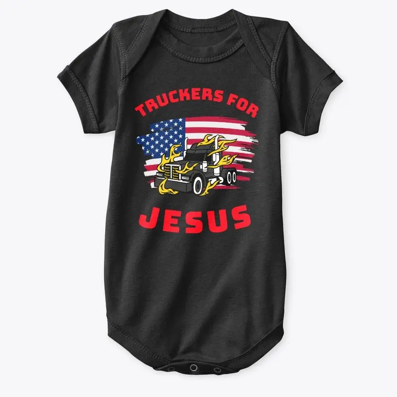 Truckers for Jesus BlkR