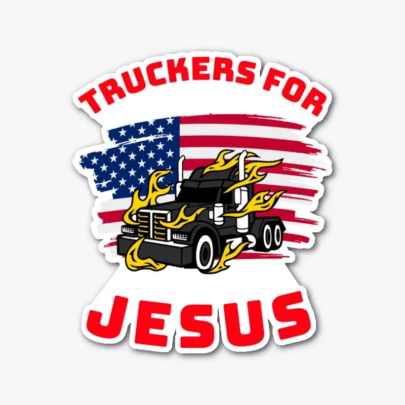 Truckers for Jesus BlkR