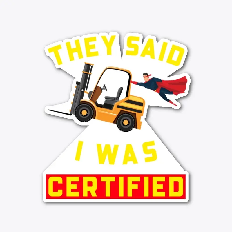 Forklift Superhero Certified Forklift GY