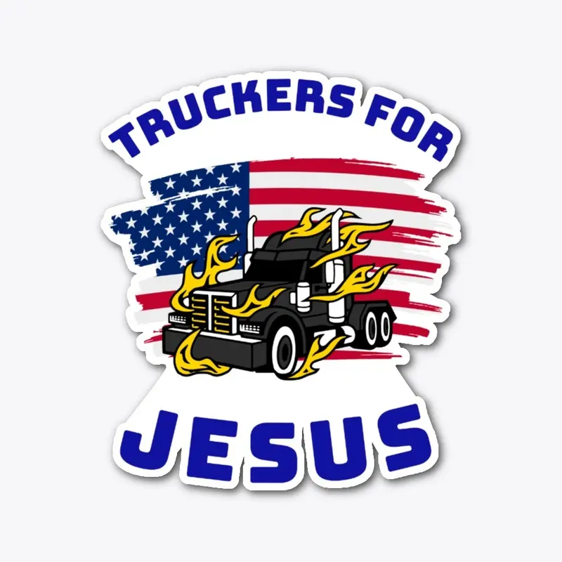 Truckers For Jesus BlkB