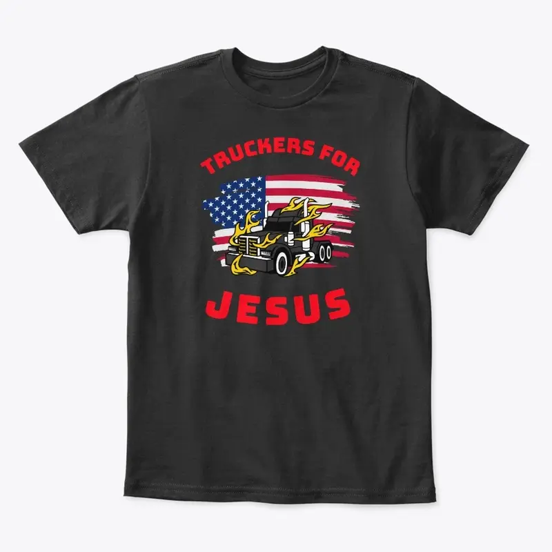 Truckers for Jesus BlkR